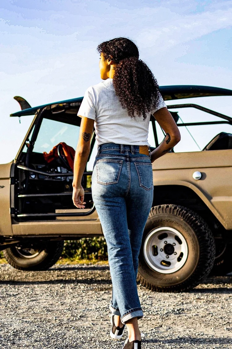 AMERICAN BLEND DENIM TOP